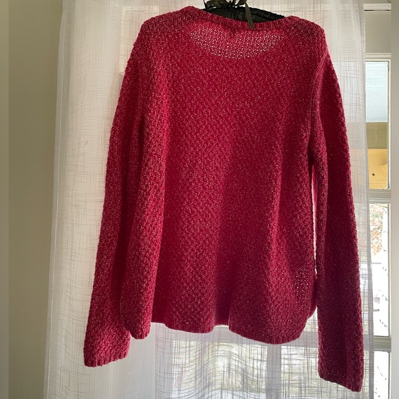 Talbots Raspberry Knit Sweater - Picture 6 of 8